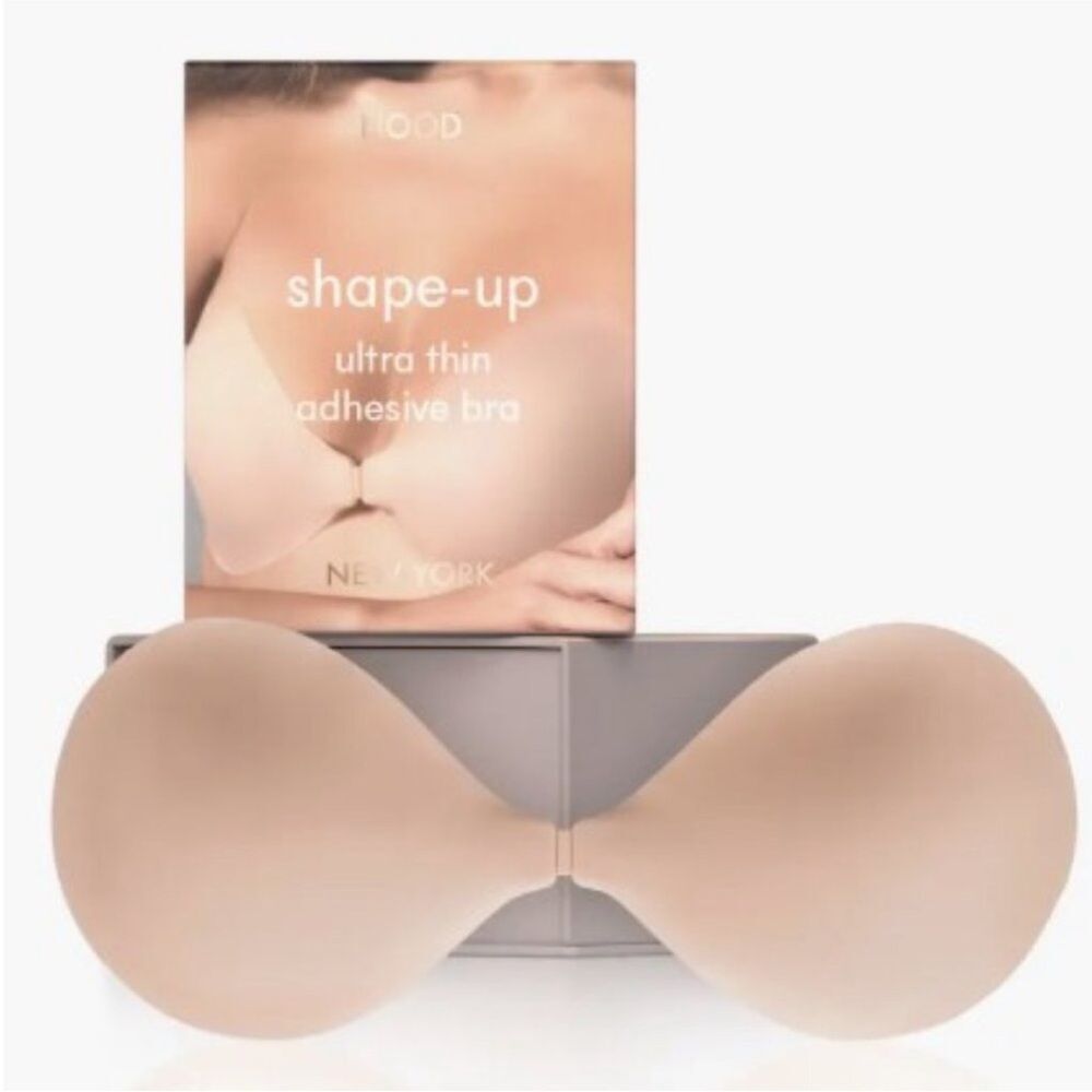 NIB Nood Push-Up Luxe Adhesive Bra in Box $49.50 B soft tan